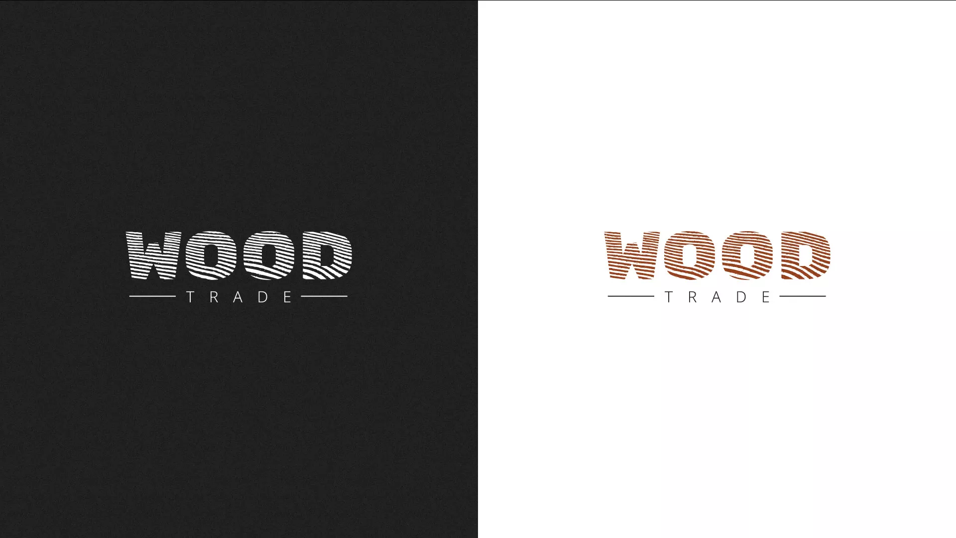 Разработка логотипа для компании «Wood Trade» в Скопине