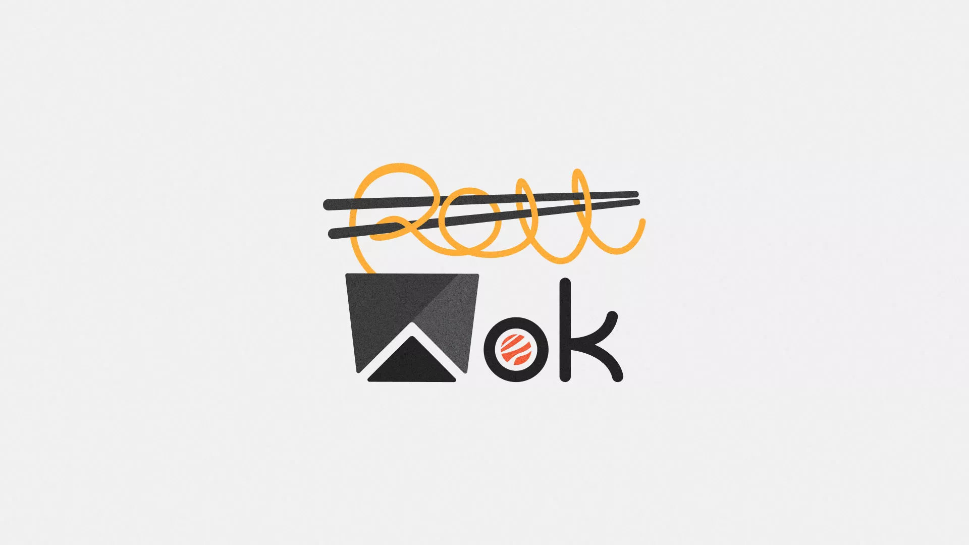 Разработка логотипа в Скопине для суши-бара «Roll Wok Club» Разработка логотипа в Скопине для суши-бара «Roll Wok Club»