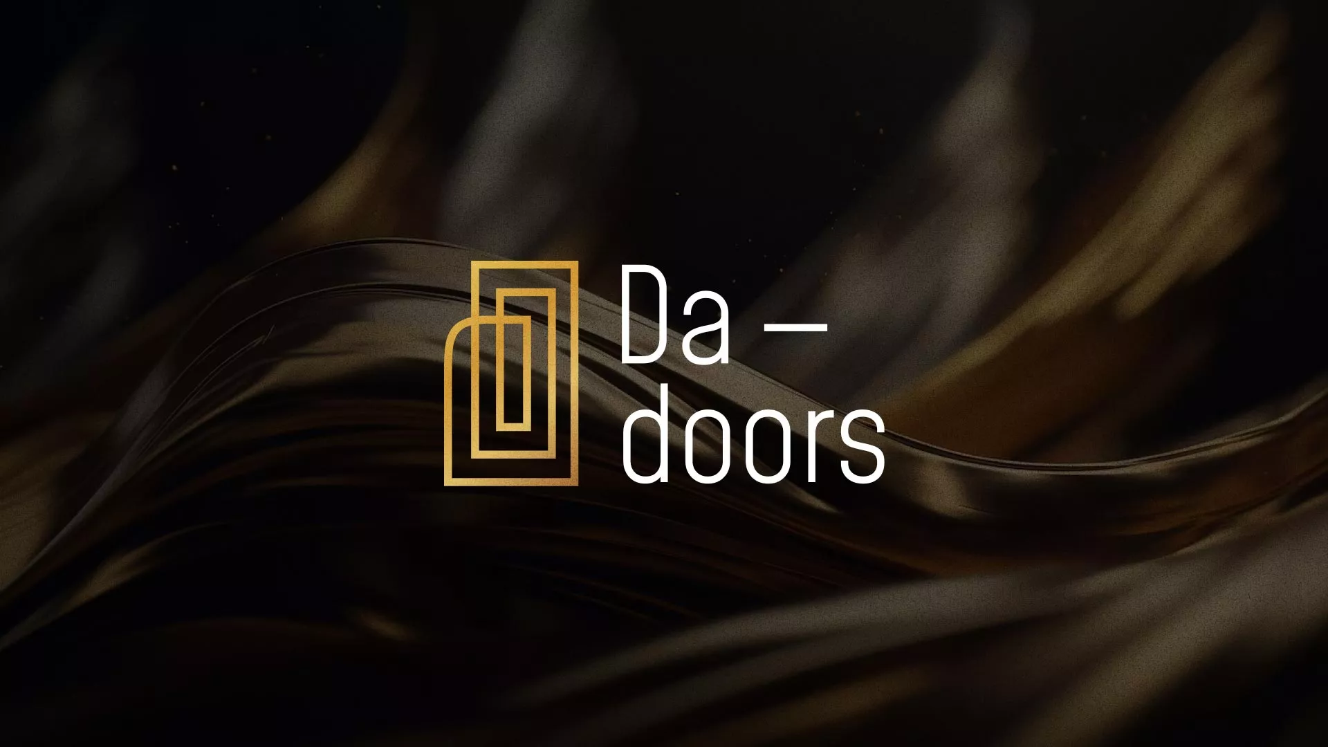 Разработка логотипа для компании «DA-DOORS» в Скопине